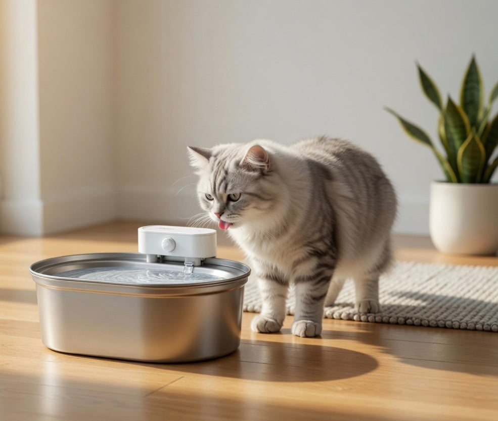 Cat Water Fountain – Automatic Drinking Fountain for Cats & Small Dogs