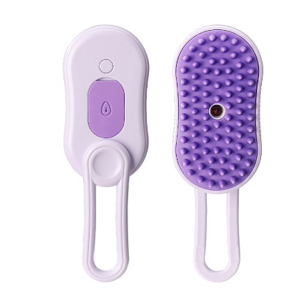 3-in-1 Pet Grooming Brush – Deshedding, Massage & Dematting Tool