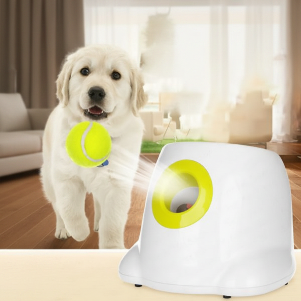 Automatic Dog Ball Launcher – Interactive Fetch Toy for Endless Play