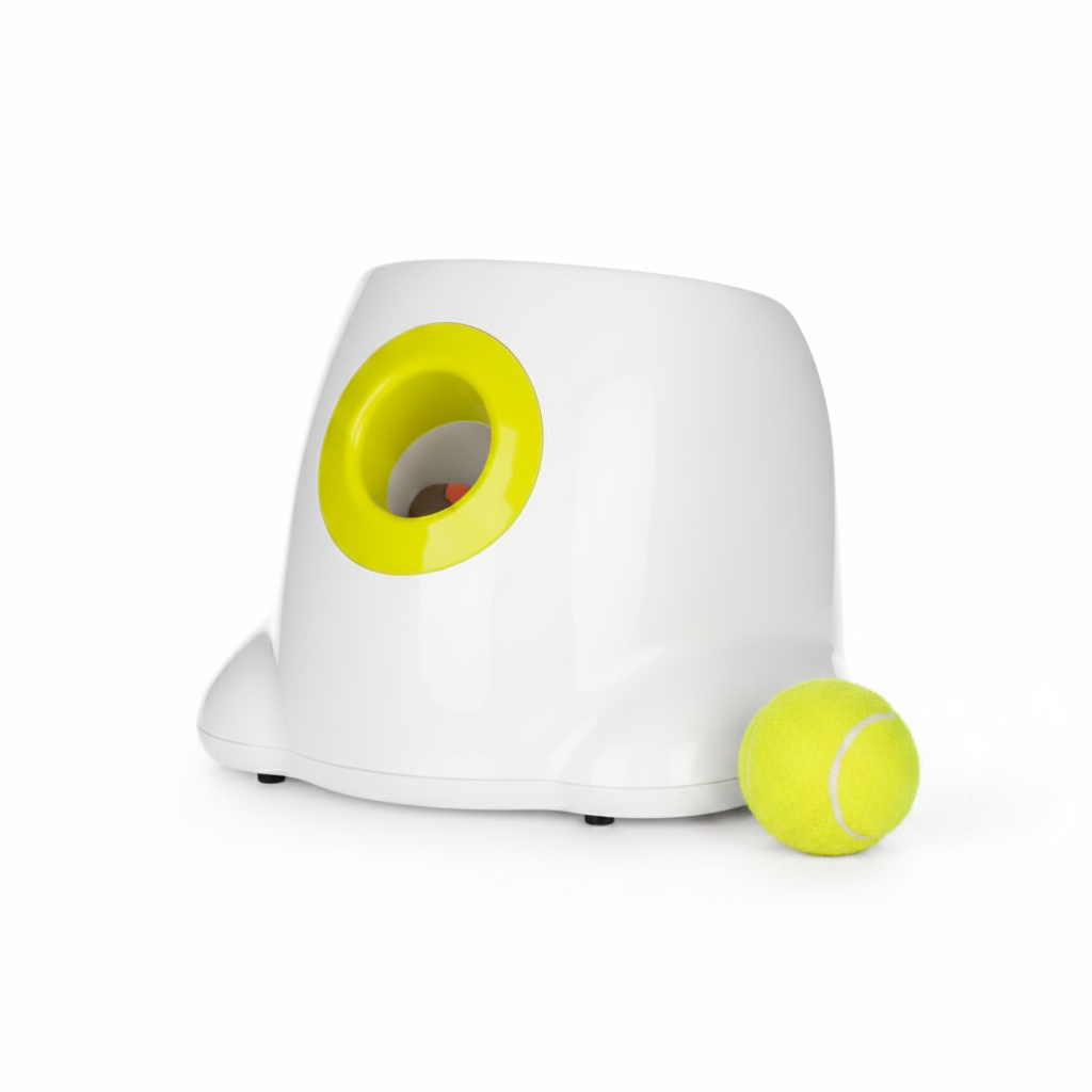 Ball Launcher with Tennis Ball