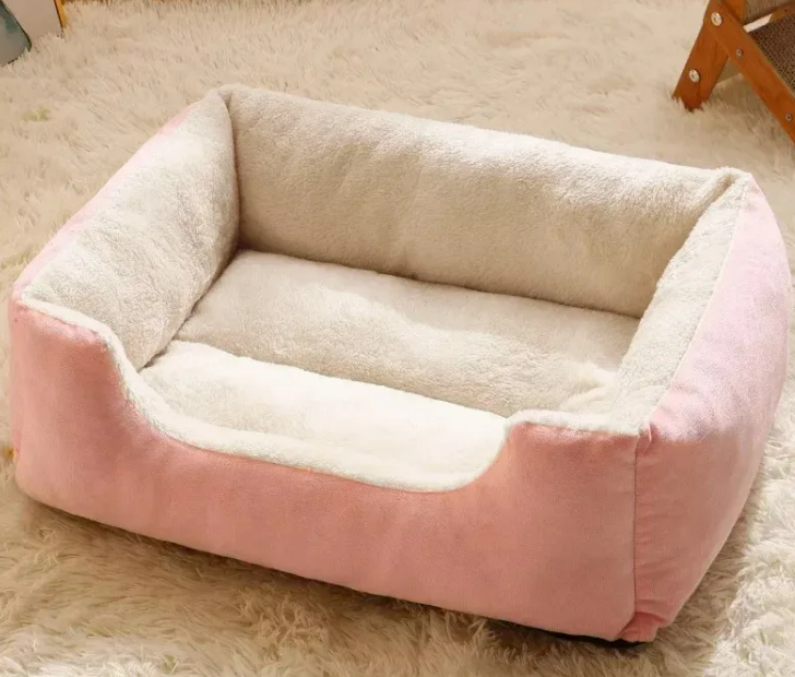 Cozy Pet House Bed – Warm Cushioned Cave for Dogs & Cats