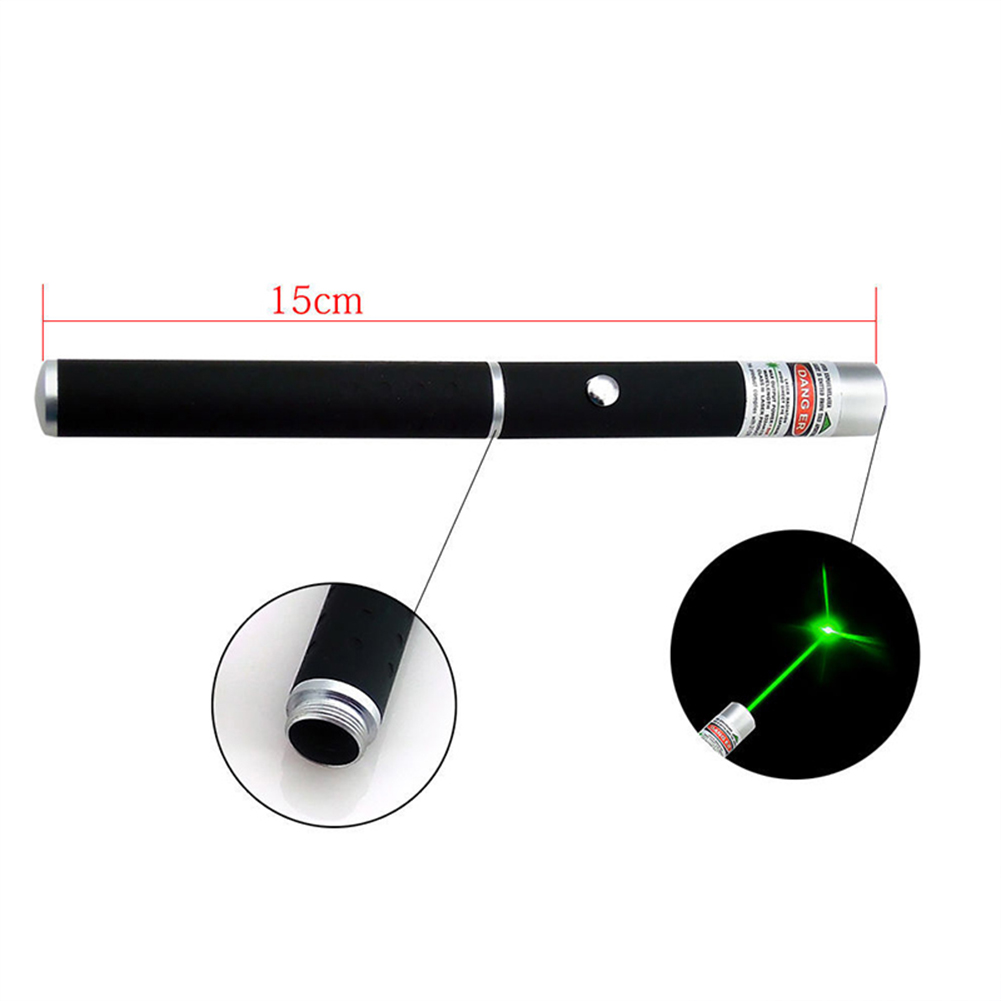 3-Pack Laser Pointer Pet Toy – Green, Blue & Red Visible Beam for Cats & Dogs