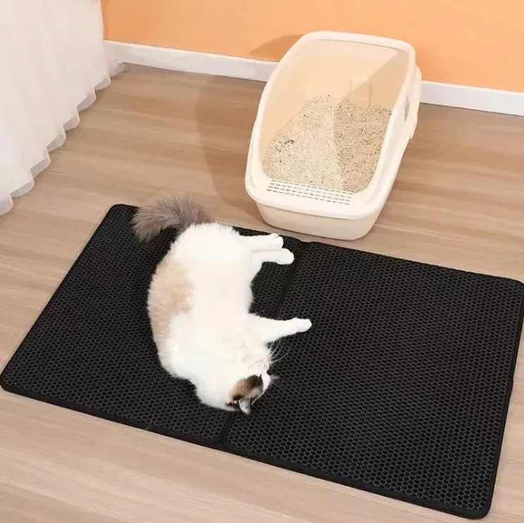 Premium EVA Cat Litter Trapping Mat