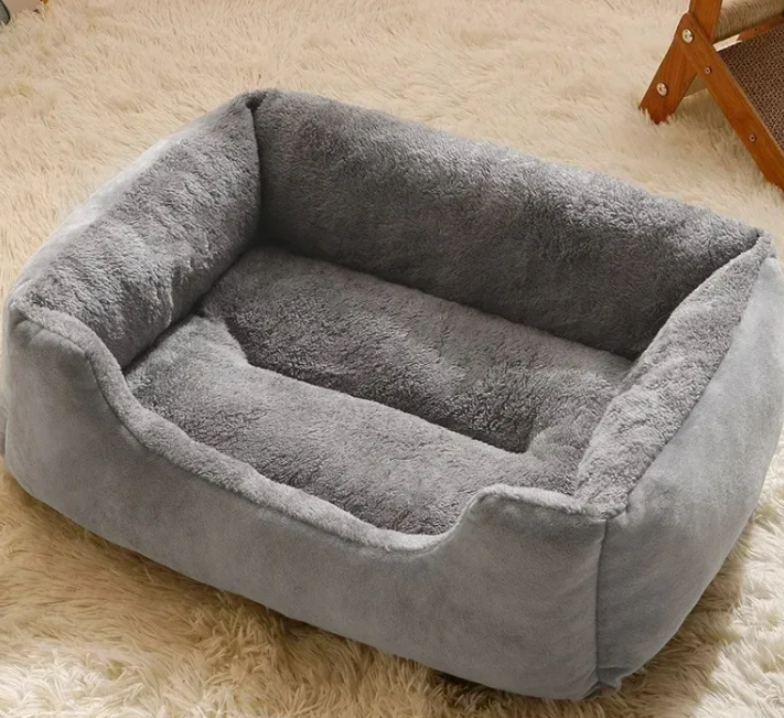 Cozy Pet House Bed – Warm Cushioned Cave for Dogs & Cats