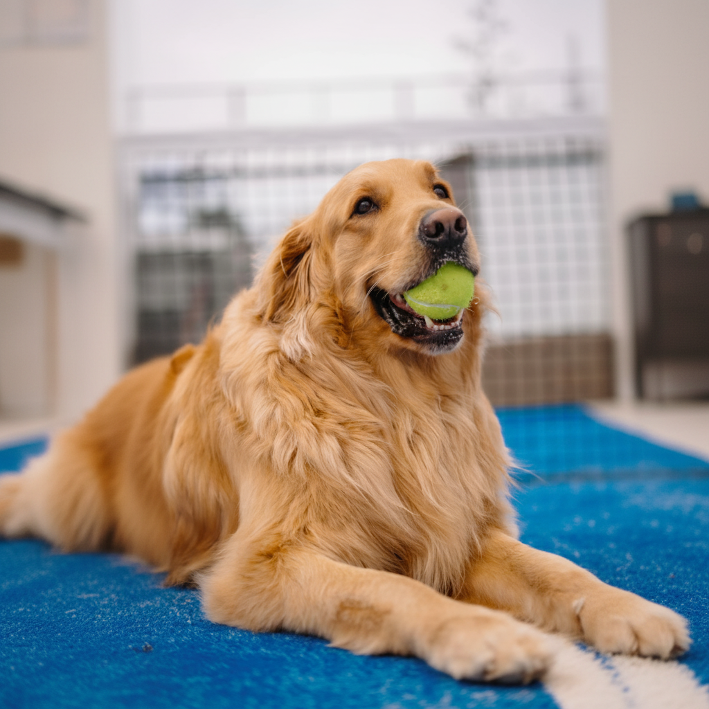 Golden Retriever Square