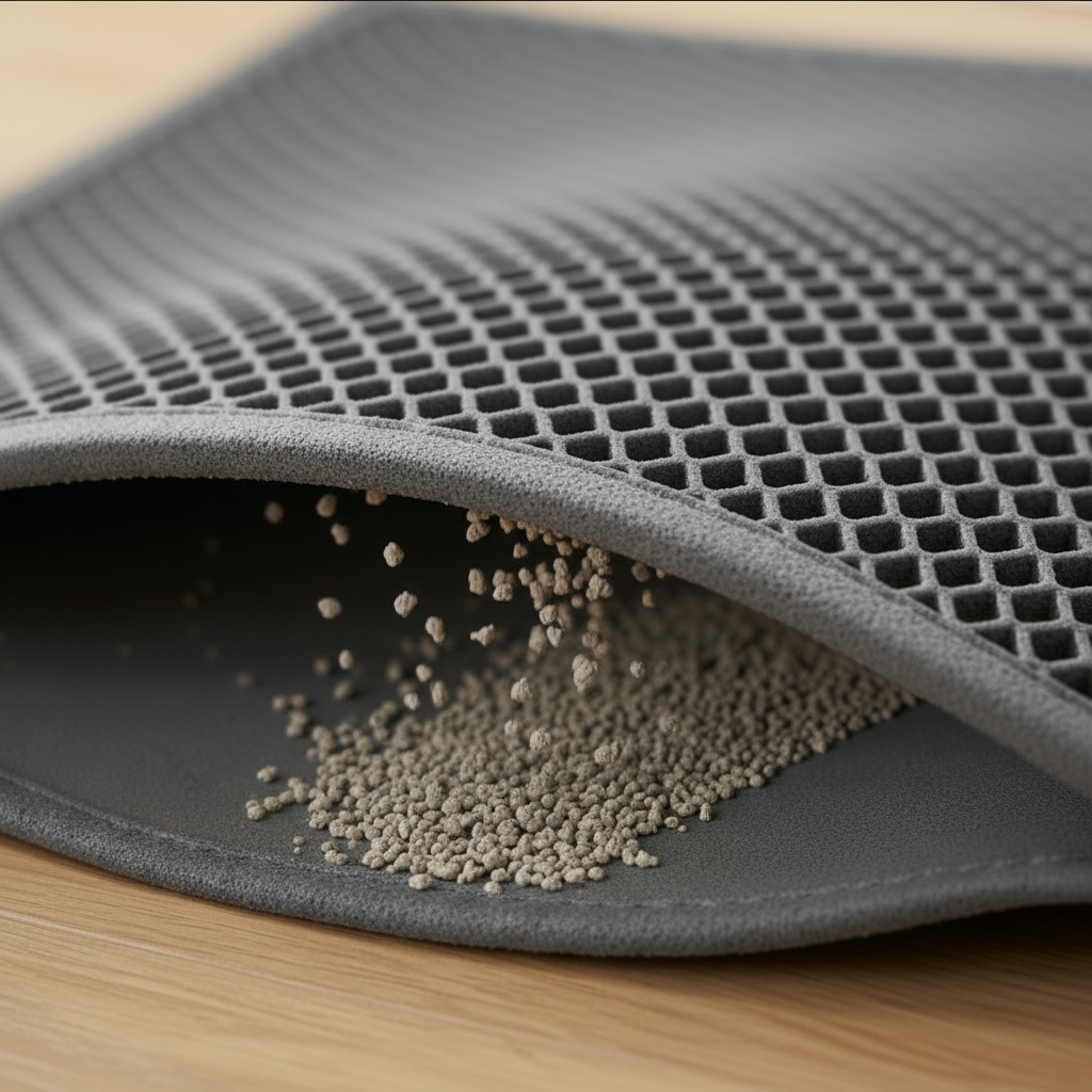 Litter Mat Macro with Realistic Litter